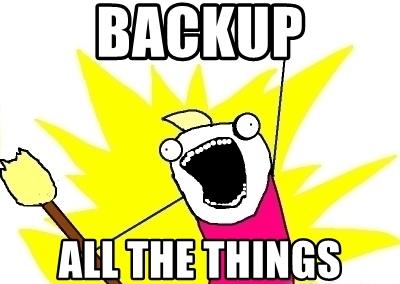 Backup all the things